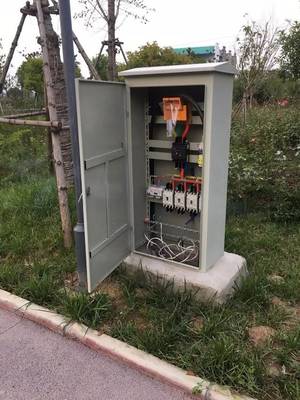 邓州某小公园配电柜门敞开 公共安全警钟再次敲响